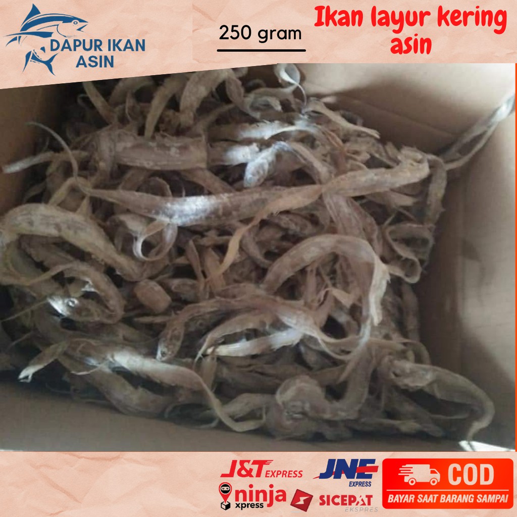 

Ikan Asin Layur Kering Murah 250 gr