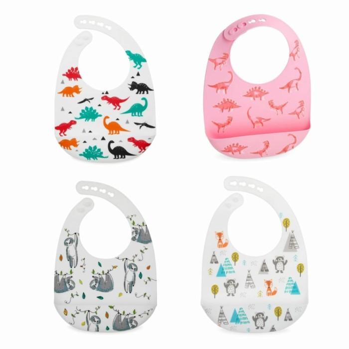 NUBY Silicone Bib / Celemek Bayi