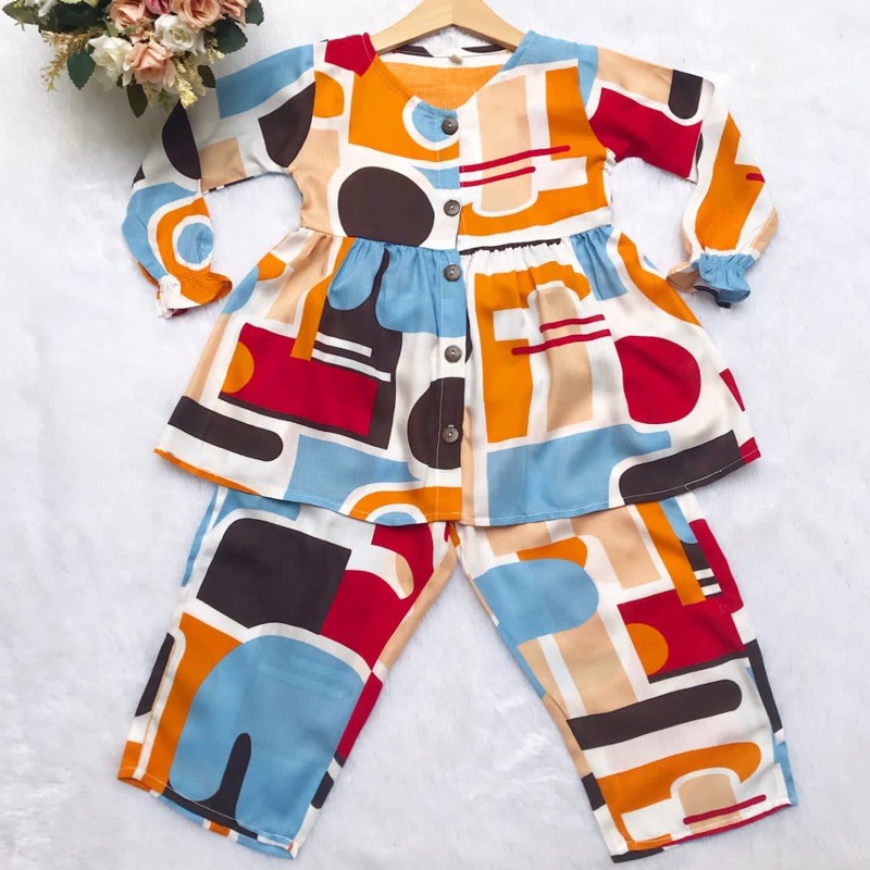 baju bayi setelan rayon