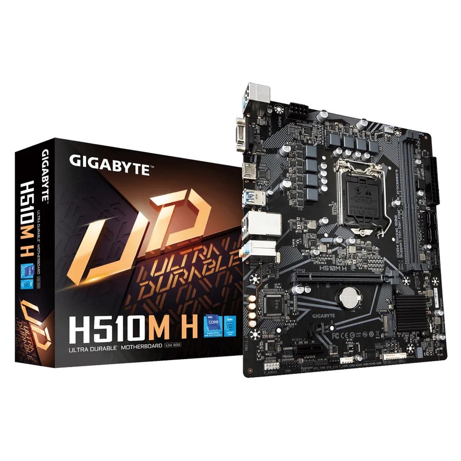 MOTHERBOARD GIGABYTE H510M H Ultra Durable Motherboard Micro-ATX