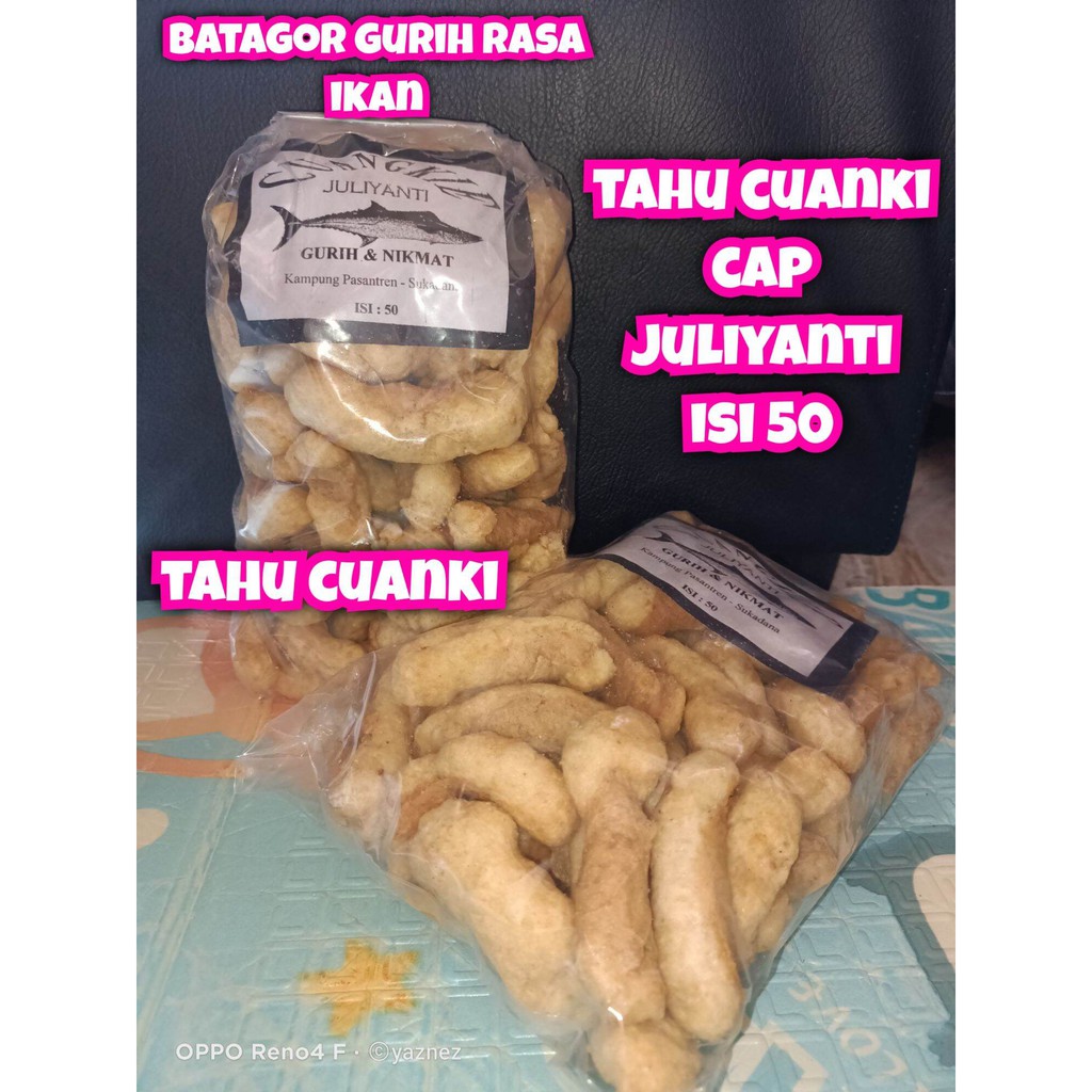 

Cuanki Tahu Panjang Juliyanti isi 50 Pcs