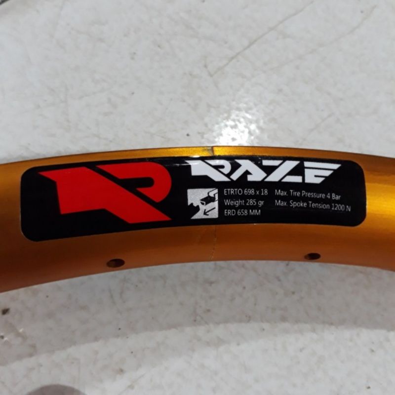 Rim Raze 26 inch/Velg Raze R6 32 Hole Double wall Alloy 26 inch