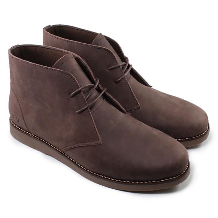 Sepatu Pria - SAUQI Chukka Coklat