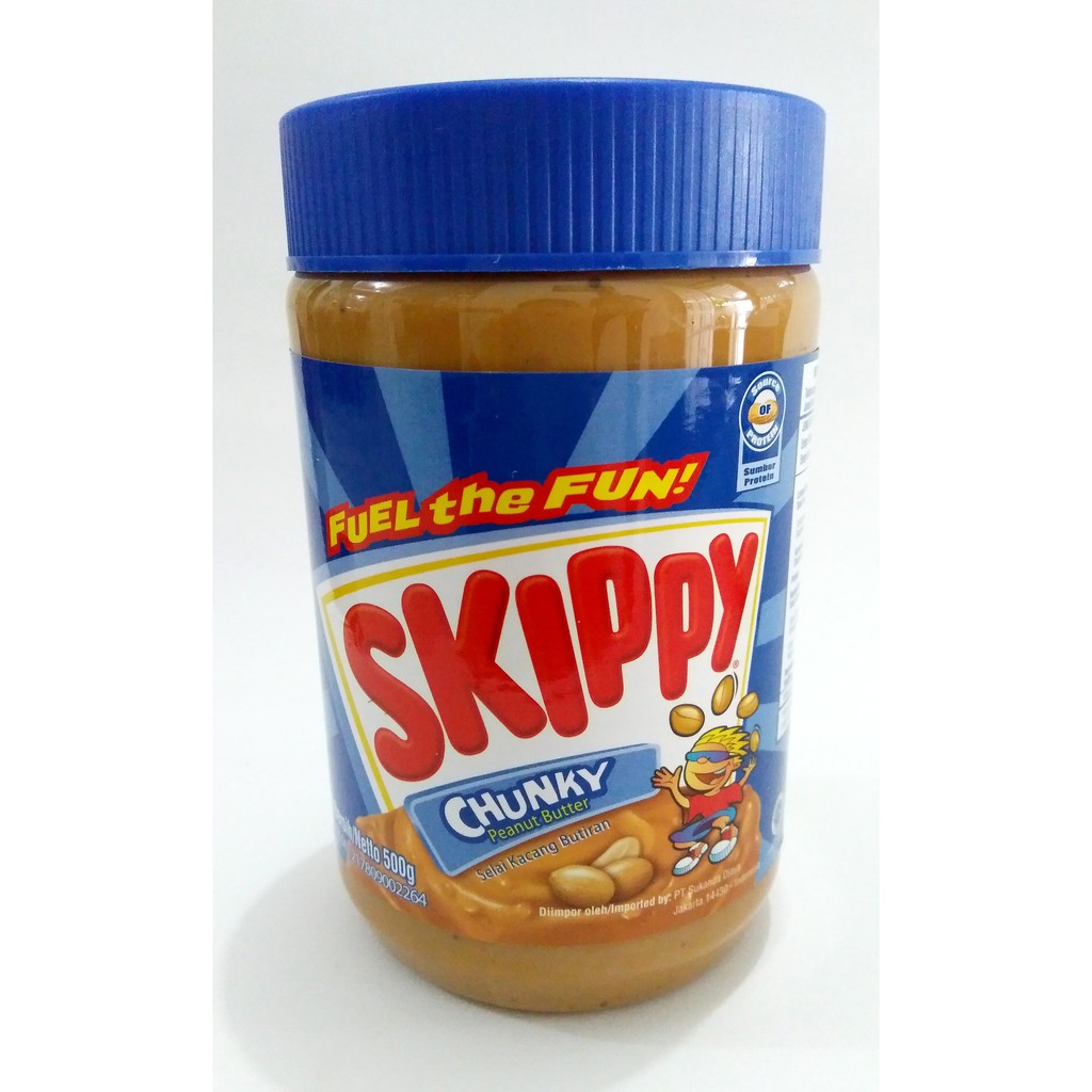 

Skippy Chunky Peanut Selai Kacang Butiran (500 gram) . BPOM