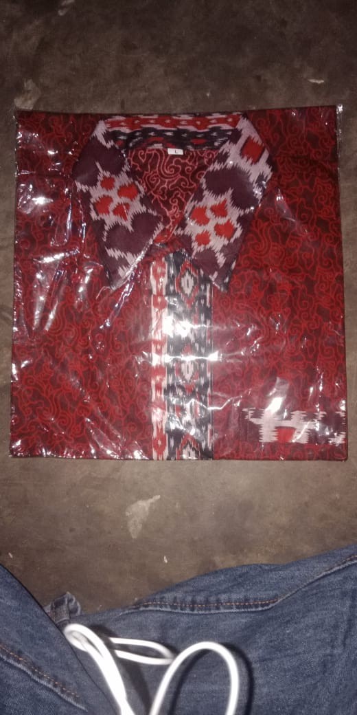 Batik Couple Seragam Batik Sania Ruffle Batik Couple Ori Ndoro Jowi Dnt Garansi Termurah Di Shopee