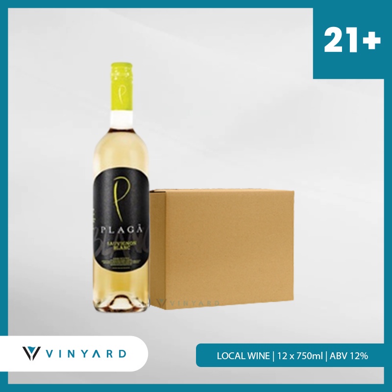 Plaga Sauvignon Blanc 750ml PROMO ( 12 PCS ) 1 KARTON