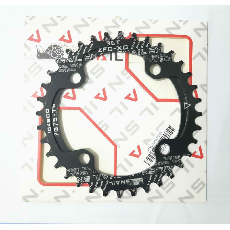 Chainring 36T BCD104 chainring bcd 104 single chainring narrow wide chainringbukan deckas