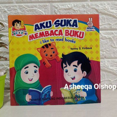 Buku Cerita Aku Suka Membaca Buku / Bilingual