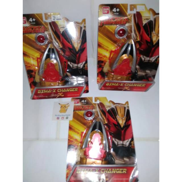 BIMA-X Changer ST Satria Heroes Role Play Bandai Original