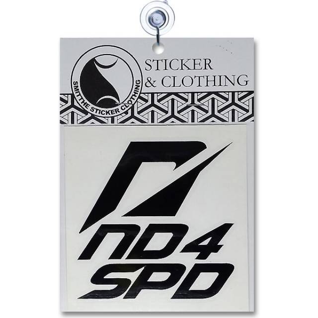 Stiker ND4SPD Logo Cutting Sticker Mobil Need For Speed