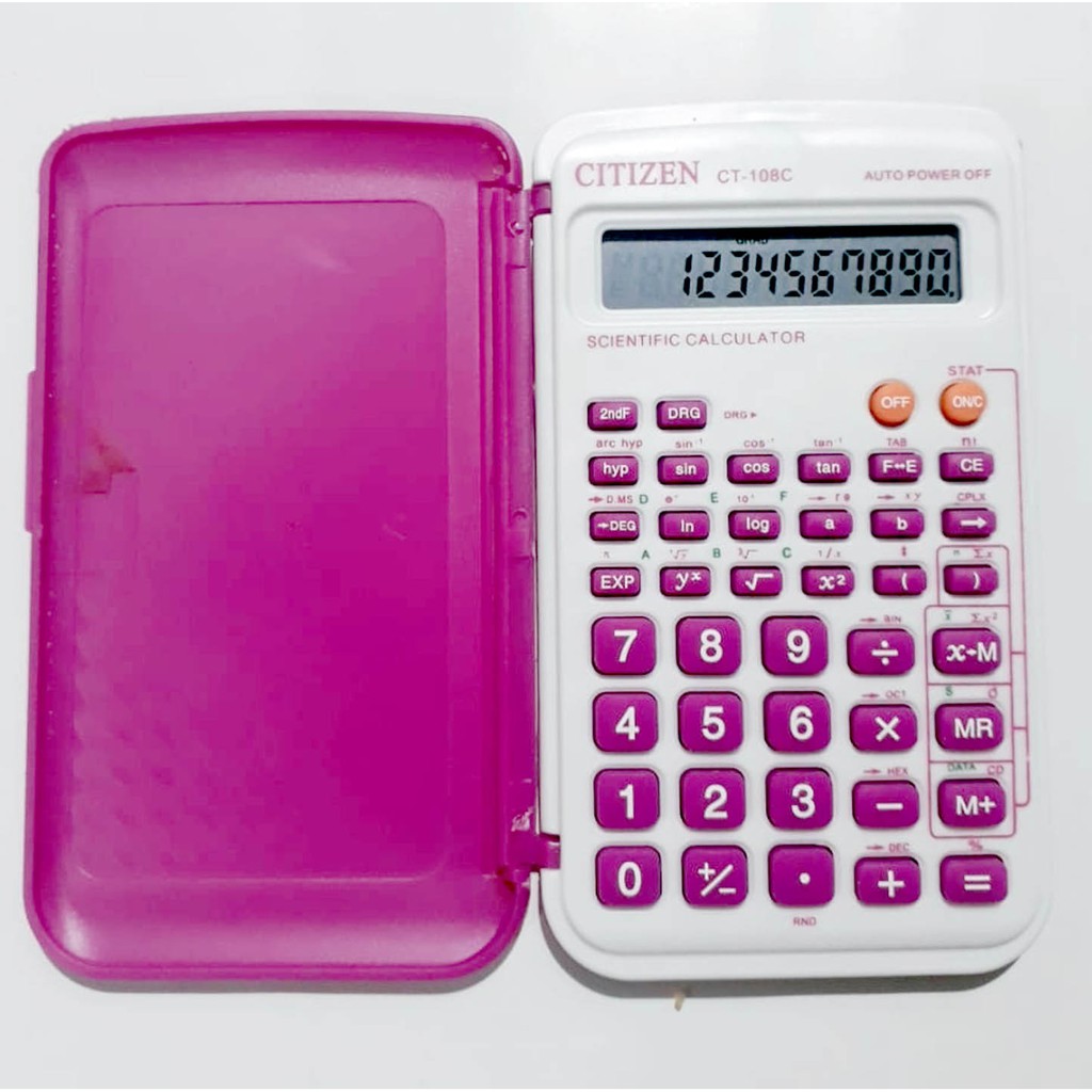 

KALKULATOR SCIENTIFIC CITIZEN CT 108 / KALKULATOR SCIENTIFIC TER MURAH JunDW
