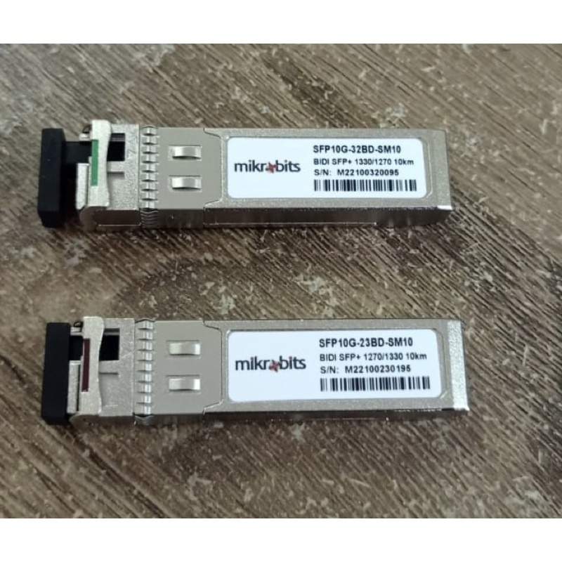 Mikrobits SFP Transceiver SFP-10G-BD-SM-10KM