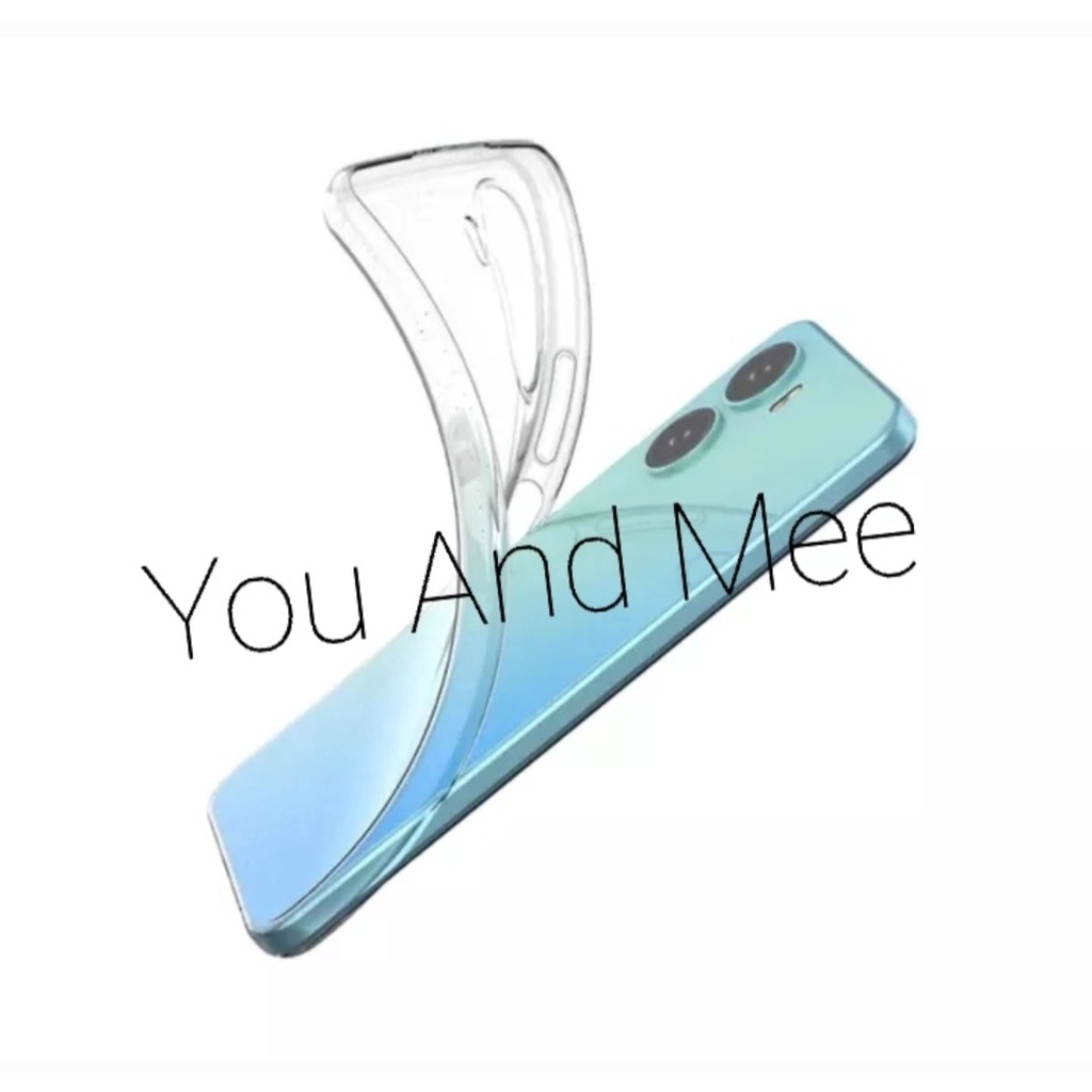 Case Bening (Clear) Vivo Y16 Y22 Y35 Y36 5G 4G Y15 Y15s Y02 Y02s Y02T Y01 Y75 T1 T1Pro Softcase Putih Transparan/Silikon Casing Belakang Super Thin Protecth-Ada Pelindung Kamera(Lensa Camera)/Soft Protection Anti Jamur S Y 16 s 4G 5G PRO Plastik Karet T