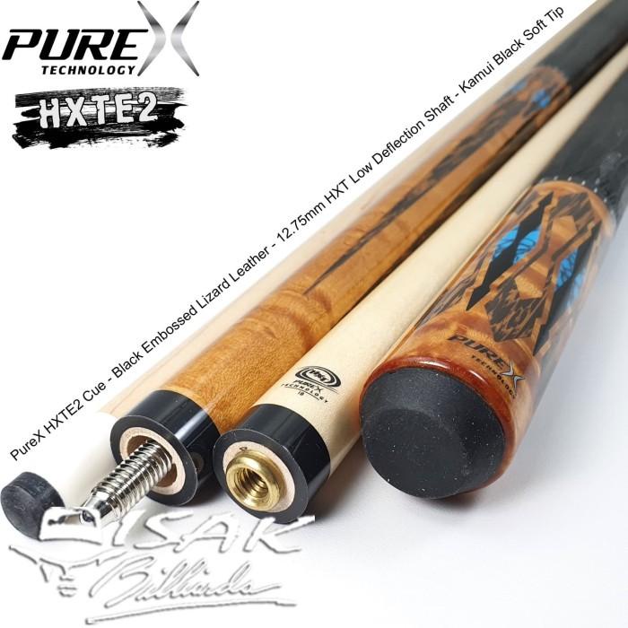 PureX HXTE2 Cue - HXT Low Deflection Shaft Billiard Stick Players Play