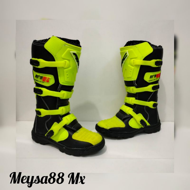 Sepatu Cross ARC Mx Bahan Kulit Asli