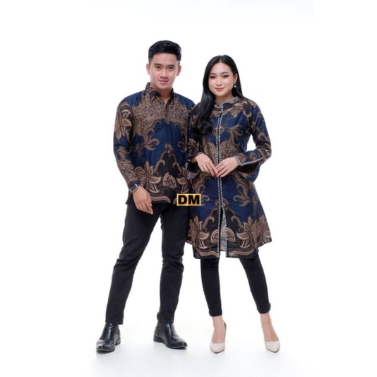 COUPLE BATIK TUNIK KEMEJA BATIK DRESS BATIK ATASAN BATIK