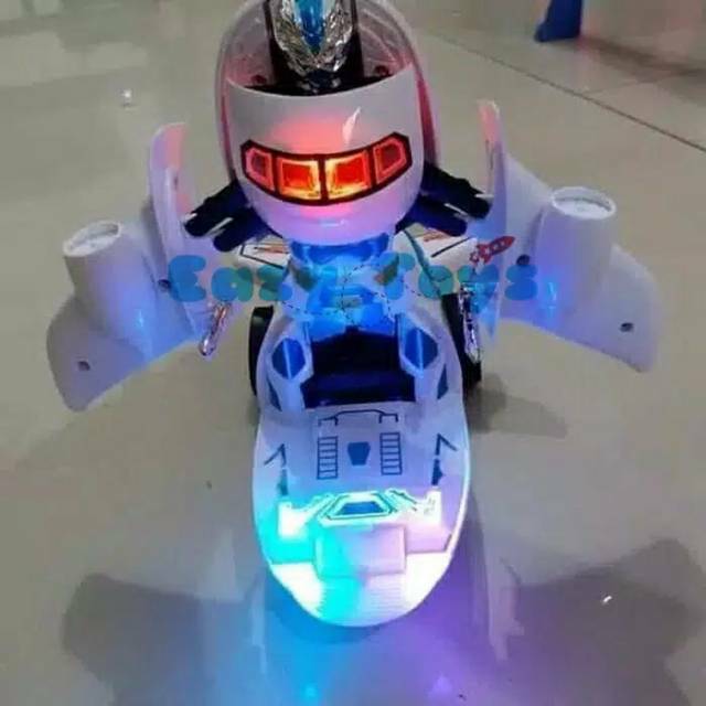 MAINAN ANAK ROBOT JADI PESAWAT
