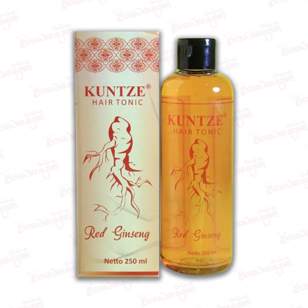 (BOSS) KUNTZE Red Ginseng Hair Tonic BPOM