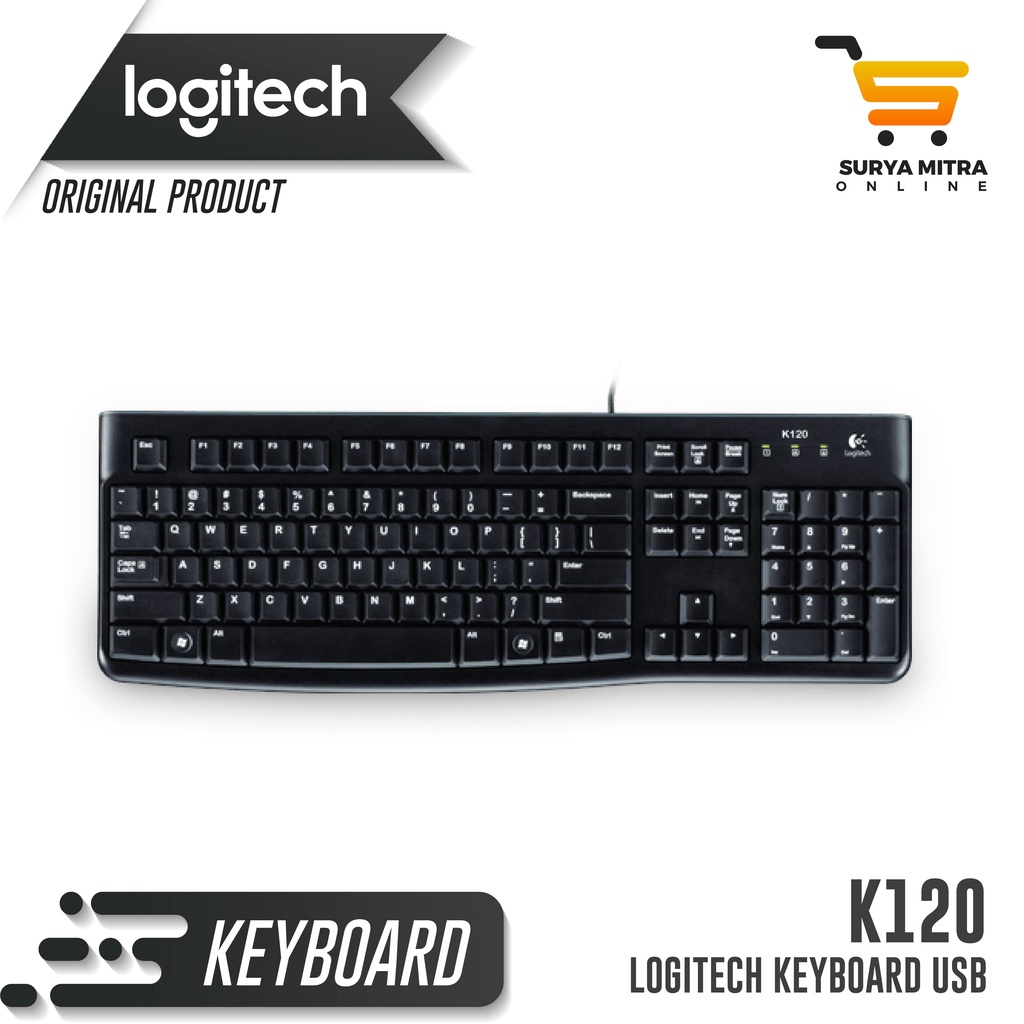 Keyboard USB Logitech K120 / K 120 USB