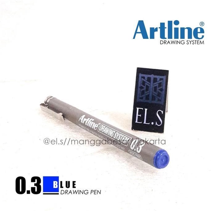 

Pendrawing- Artline Drawing System 03 Blue ( Drawing Pen ) Berkualitas -Drawing-Pen.