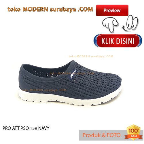 Pro Att Pso 159 Navy Sepatu Pria Sepatu Slip On Karet