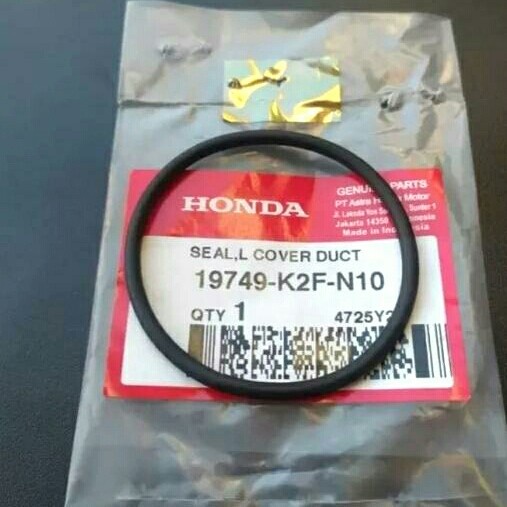 KARET SEAL BAK TUTUP CVT KIRI SCOOPY 2021 2022 19749-K2F-N10 ORIGINAL