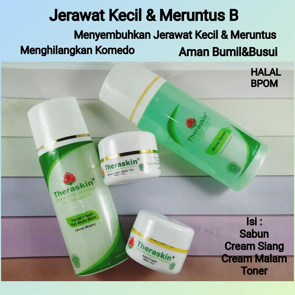ACNE GLOW / ACNE SERIES / JERAWAT AMPUH/ THERASKIN ACNE / THERASKIN ACNE GLOW / THERASKIN ACNE WHITE