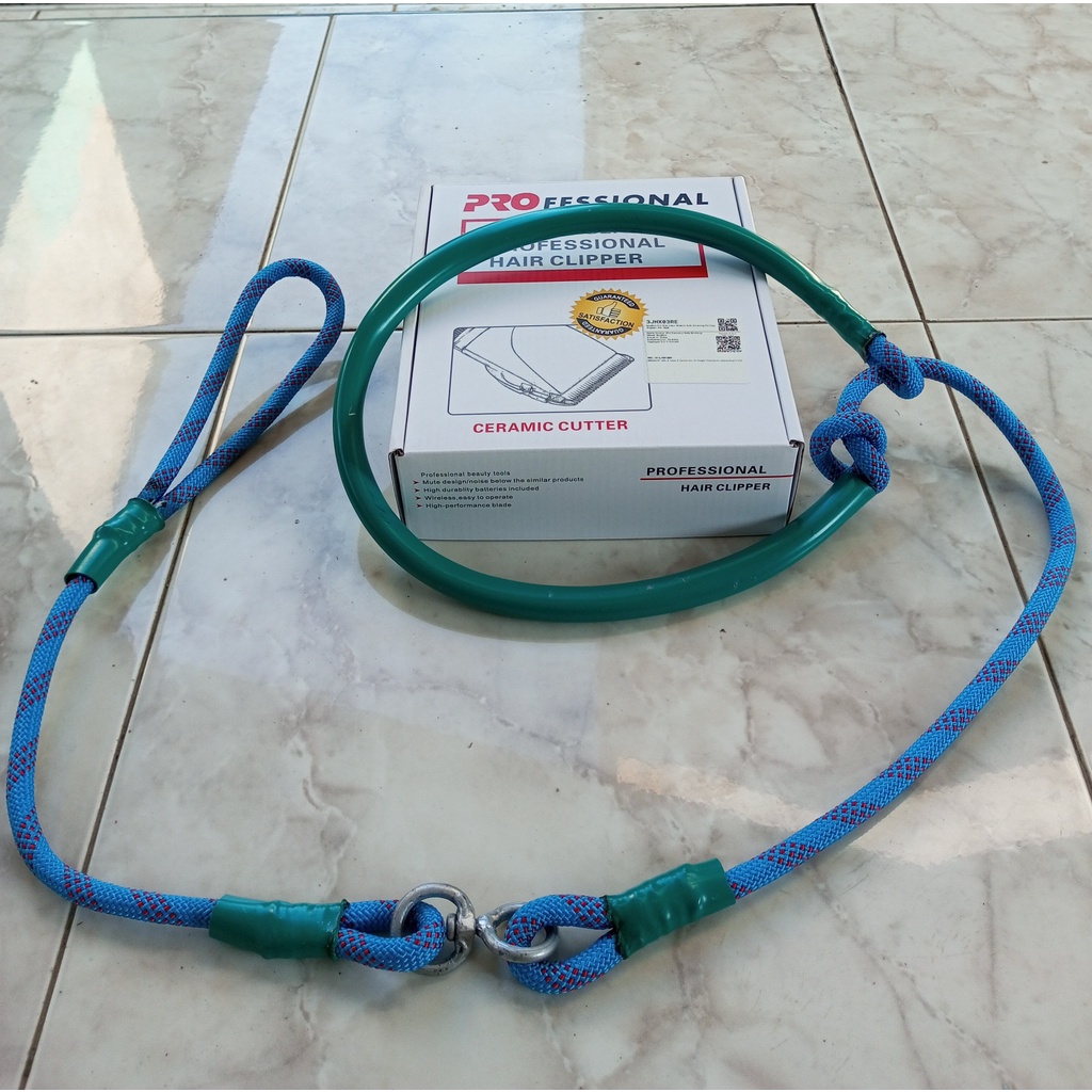 Tambang Domba Garut / Kambing - Ukuran Besar Untuk Dewasa - Bahan Prusik (TaliPanjat) Panjang 1,5M B