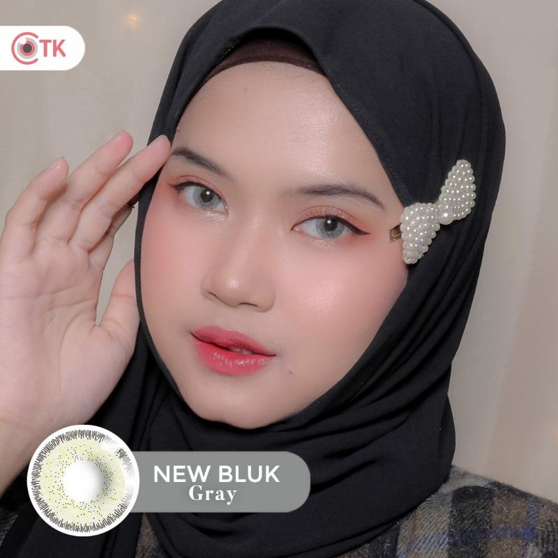 Softlens NEWBLUK 15 mm GREY MINUS -0.50 S.D -6.00  Softlen Soflen Warna NEW BLUK