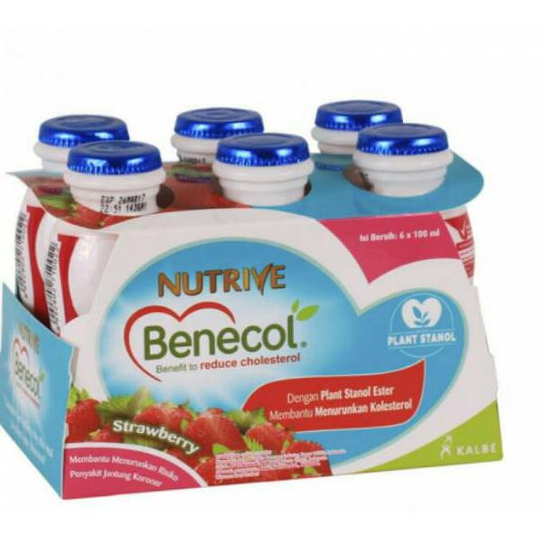 

☀J792✴ Nutrive benecol 6x100ml (orangr,leci,strawbery, blackcurrant) §