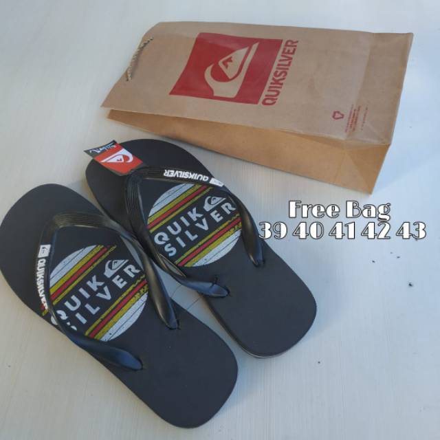  Sandal  jepit  pria quiksilver rip curl  wr Shopee Indonesia