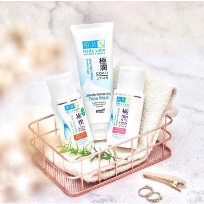 * NCC * Hadalabo Face Wash  Lotion Wajah Ultimate Whitening Moisturizing Hada Labo