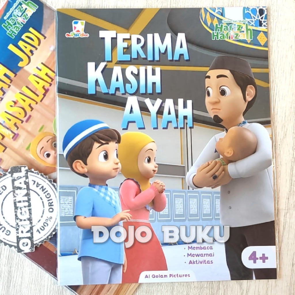 Buku Opredo Membaca &amp; Mewarnai Hafiz Hafizah by Al-Qolam Pictures