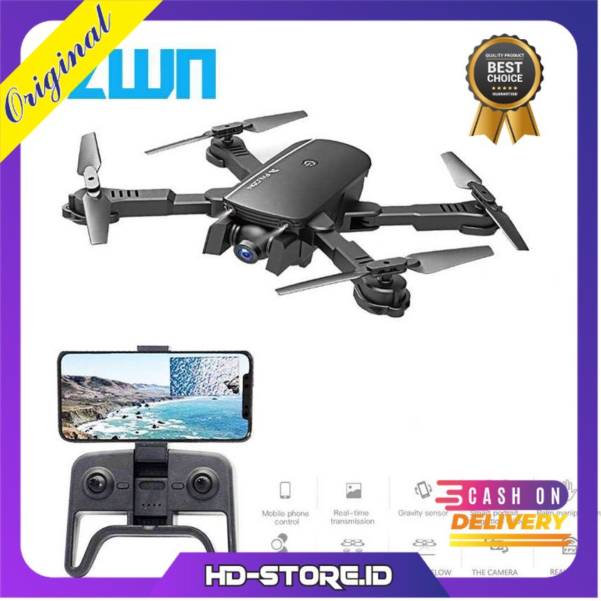 ZWN Falcon Quadcopter Drone R8 WiFi FPV Dual Camera 1080p - 1808