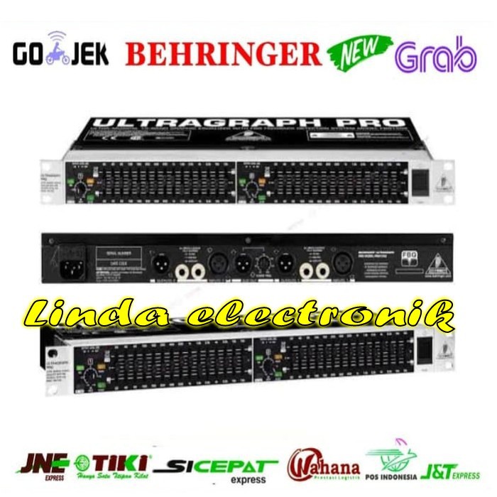 Equaliser Behringer FBQ 1502 HD 2 x 15 band ORYGINA FBQ1502