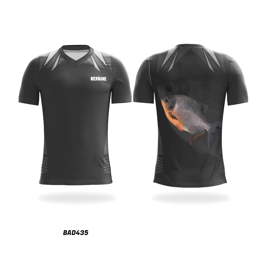 Kaos Baju Jersey Mancing Mania Galatama Ikan Bawal Bawel DriFit Printing Custom Lengan Pendek  BAD43