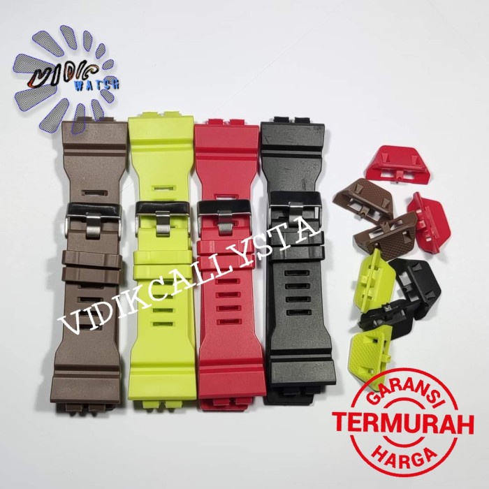 STRAP TALI JAM TANGAN KARET CASIO GBA800 BGA GBA 800 GBA-800 ORI OEM