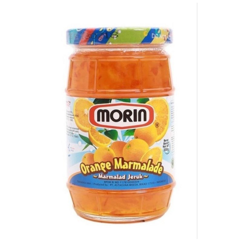 

MORIN Selai Marmalad Jeruk - Orange Marmalade 330 gr
