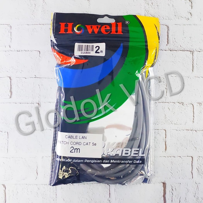 Howell Cat5 2m UTP Ethernet Network Cable / Kabel LAN