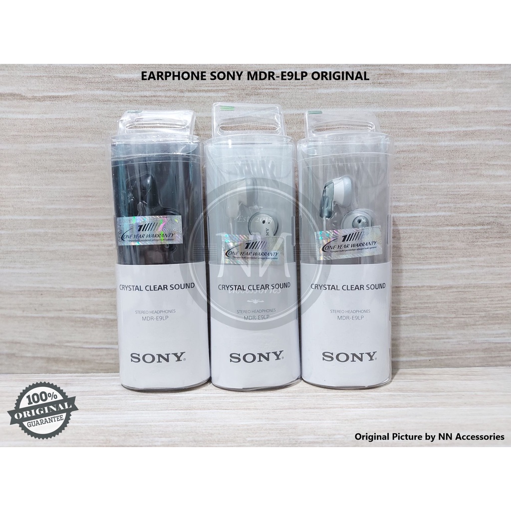 HEADSET EARPHONE SONY MDR-E9LP XPERIA Z3 Z5 X COMPACT XA XA1 XA2 ULTRA XZ XZS XZ1 ORIGINAL RESMI