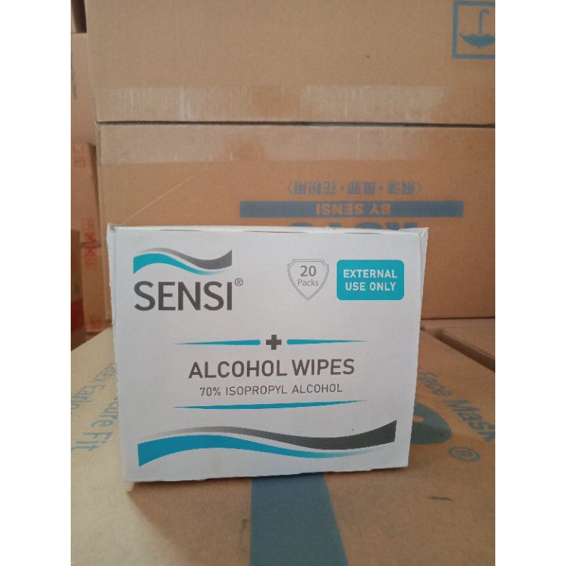 Sensi Alcohol Wipe isi 20pcs