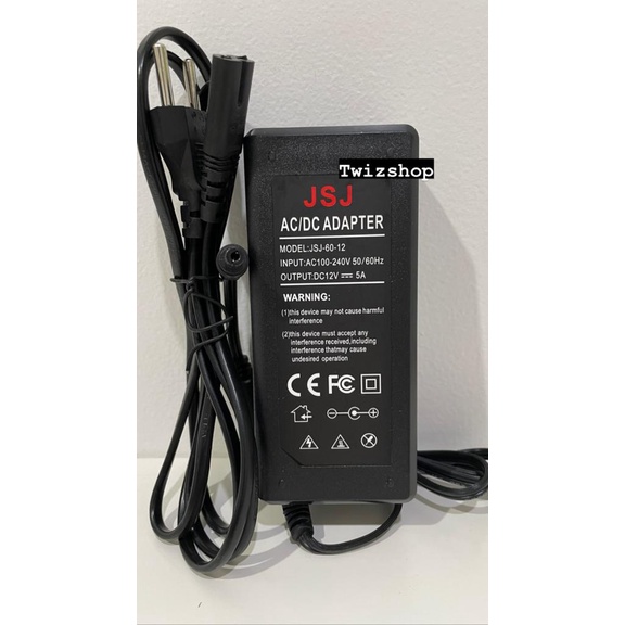 Adaptor 12V 5A Murah / Adaptor DC 12 Volt 5 Ampere Murah Power Supply