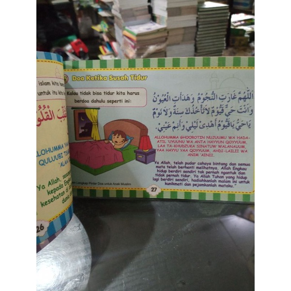 buku panduan lengkap pintar doa untuk anak muslim (14×23cm)