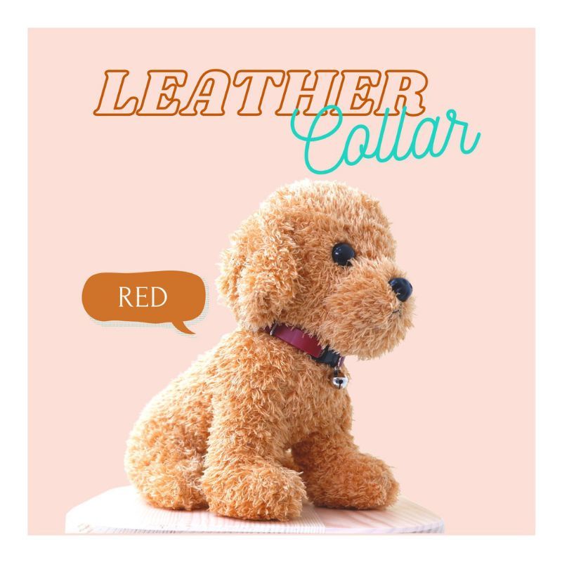 Kalung Kucing Anjing Leather Collar Premium