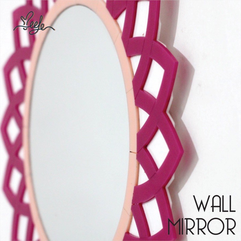 Wall mirror decor,Cermin dinding hias Stars
