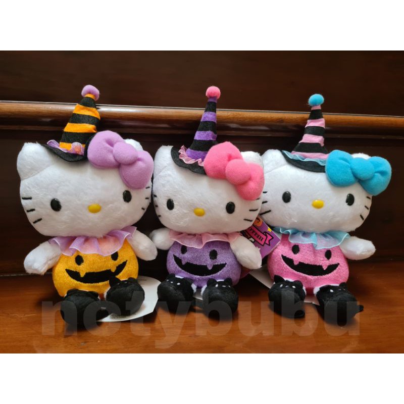 Hello Kitty Halloween Pumpkin Mascot Plush Doll Sanrio
