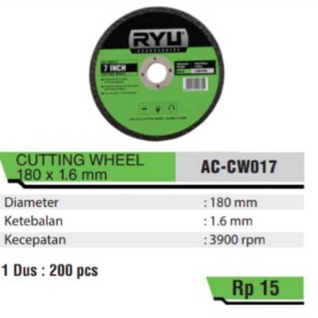 Batu potong 7 inch / batu cutting 7 inch