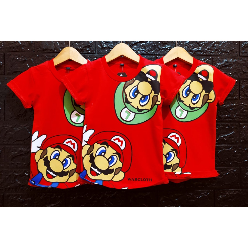 PROMO...KAOS ANAK//BAJU ANAK//KAOS ANAK PEREMPUAN//KAOS ANAK LAKI LAKI//USIA 1-8 TAHUN//SUPERHERO//TERLUCU//BIRU//PINK//MERAH//KUNING//PUTIH