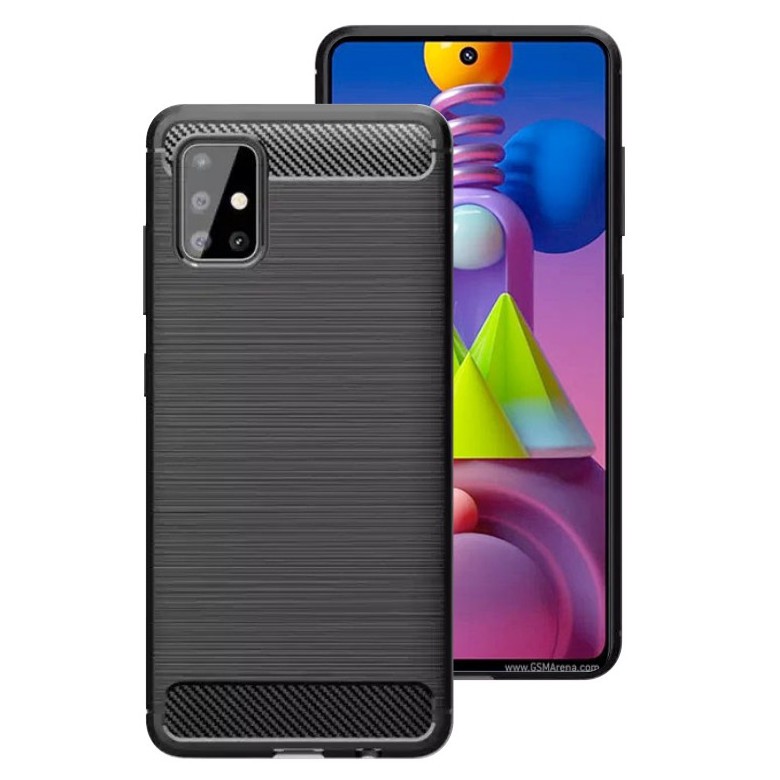 SAMSUNG M20 M30 M51 M11 A11 A10 M10 Silicon Carbon Slim Fit Soft Case Premium