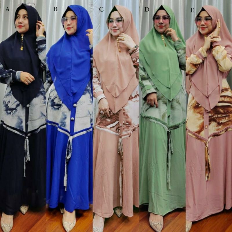 SAFIRA SYARI BY HK GAMIS SYARI TERLARIS SETELAN SYARI TERBARU GAMIS SYARI MEWAH ORIGINAL